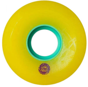 Slime Ball Wheels Mini OG Slime Yellow Skateboard Wheels 90a 54.5mm