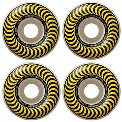 Spitfire Wheels Formula Four Classic Skateboard Wheels 99a 55mm