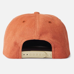 Brixton Oath III Snapback Cap Caramel