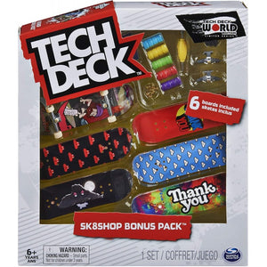 Tech Deck Sk8shop Bonus 6 Pack