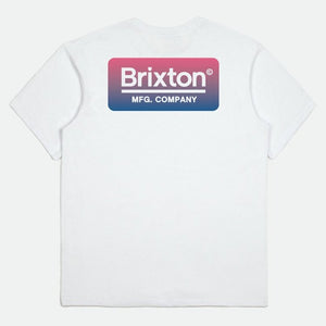 Brixton Palmer Tailored S/S Standard T-Shirt White