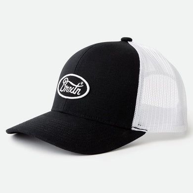 Brixton Parsons Crossover MP Meshback Snapback Cap Black/White