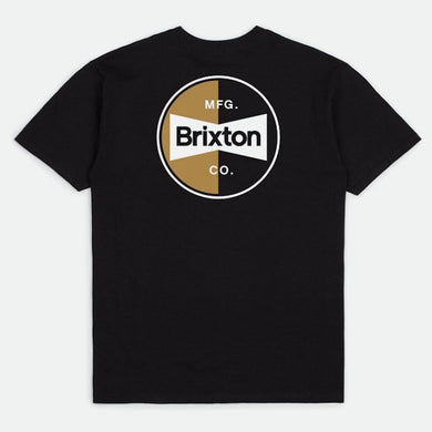 Brixton Patron Tailored S/S Standard T-Shirt Black